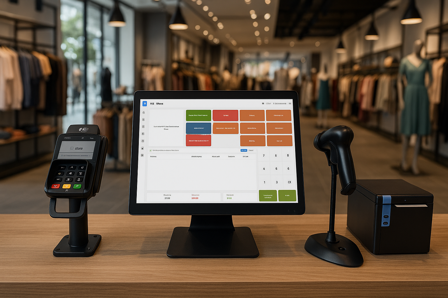 Kassa systeem compleet nieuw